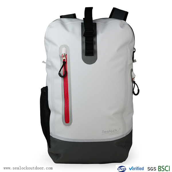 Uiscedhíonach Zipper Gluaisrothar Backpack