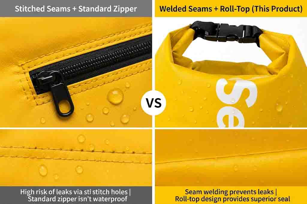 Backpack uiscedhíonach vs Uisce-Resistant: Cé acu atá de dhíth ort i ndáiríre?
