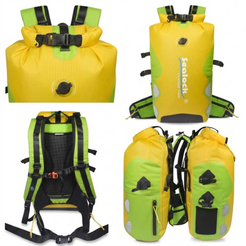 Treoir Déantúsaíochta Backpack Uiscedhíonach Roll Barr