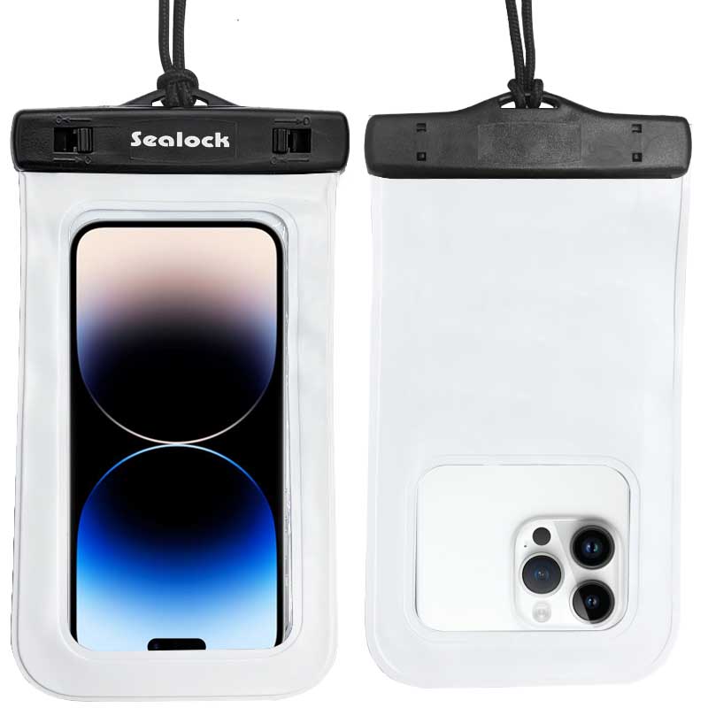 Pouch Fón Uiscedhíonach Uilíoch IPX8 le Fuinneog Ceamara